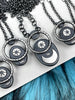 Vintage Glass Easter Orbit Necklaces - 5 Available