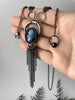 Blue Labradorite Fringe Necklace