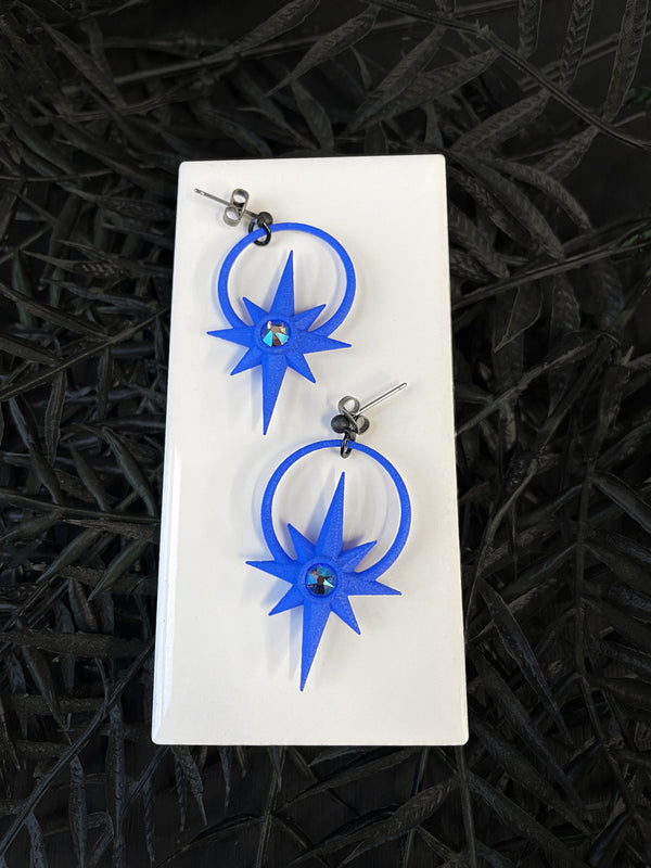 Blue Spark Earrings - 10 available