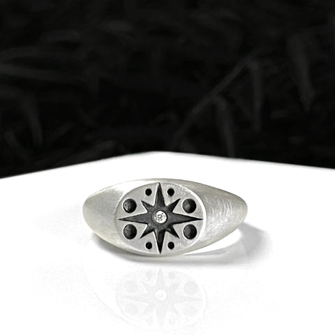 Star Signet Ring