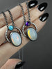 Psychedelic Glass Necklaces - 2 Available