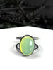 Uranium Glass Orbit Rings - 6 available