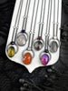 Fire & Smoke Orbit Necklaces - 1 left, C