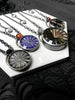 Vintage Pinwheel Glass Necklaces - 2 left, B & D