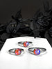 Small Vintage Dragon's Breath Rings -  1 left, size 10