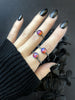 Small Vintage Dragon's Breath Rings -  1 left, size 10