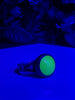 Uranium Glass Meteor Ring - Size 9.5