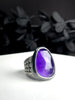 Amethyst Creeper Ring - Size 6.5