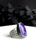 Amethyst Creeper Ring - Size 6.5