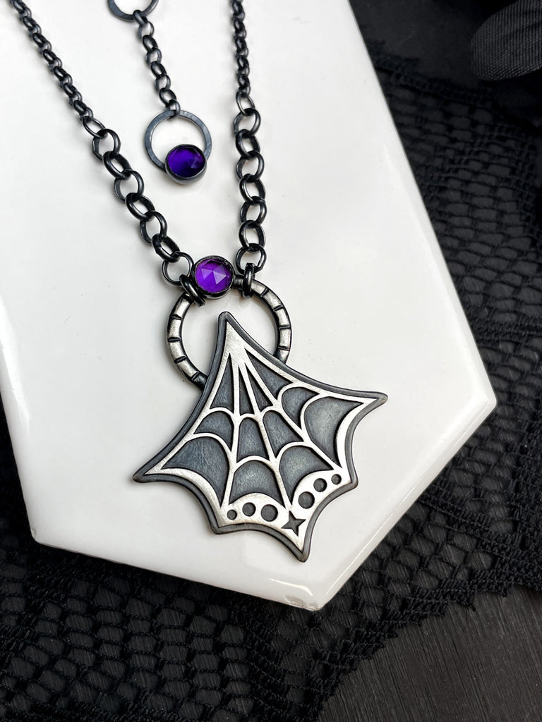 Amethyst Starweaver Necklace