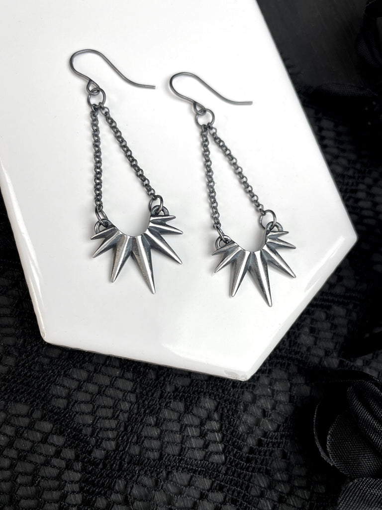 Silver Conspire Earrings - 3 Pairs Available