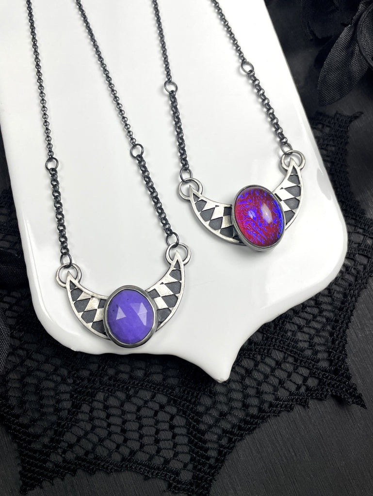 Illusion Moon Necklaces - 2 available