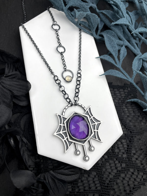 Amethyst Metamorphosis Necklace