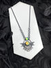 Uranium Glass Dawning Necklace