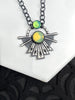 Uranium Glass Dawning Necklace
