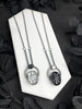 Black & Silver Starburst Necklaces - 2 available