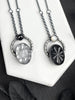 Black & Silver Starburst Necklaces - 2 available