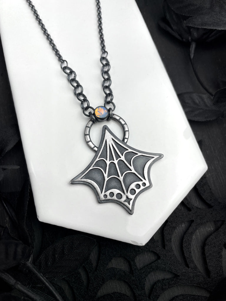 Vintage Glass Starweaver Necklace