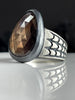 Chocolate Sapphire Creeper Ring - Size 9