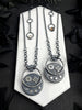 Vintage Pinwheel Glass Necklaces - 2 available