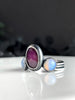 Triple Gemstone Stone Rings - 2 Available