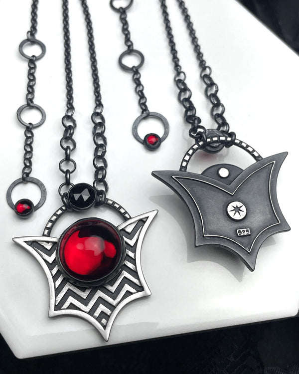 Lodge Wing Necklaces - 1 left: black onyx