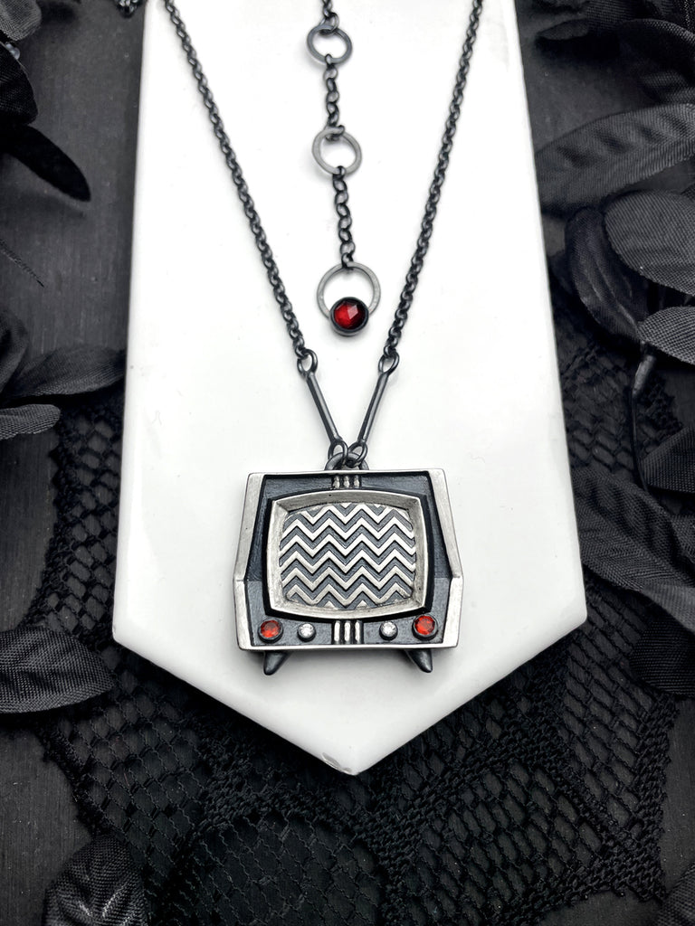 Static TV Necklaces