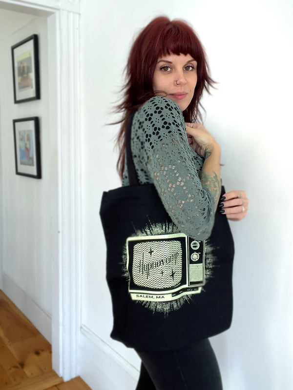 Static TV Tote Bag