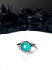 Rose-Cut Amazonite Ring - Size 6.5