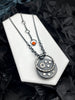 Vintage Glass Pinwheel Necklace - 2 Available