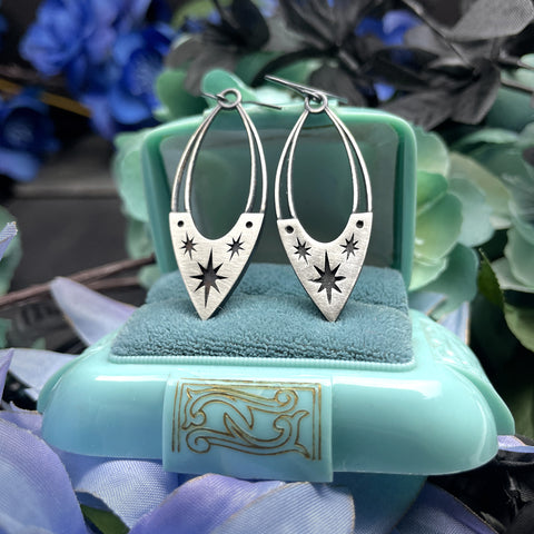 Atomic "Solar Flare" Earrings - 1 pair left