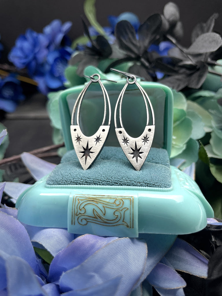 Atomic "Solar Flare" Earrings - 3 pairs left