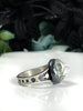 Herkimer Quartz "Meteor" Style Ring - Size 10