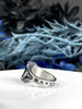 Black Onyx Moon "Meteor" Style Ring - Size 7