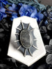Midnight Quartzite Space Creature Statement Ring - Size 7