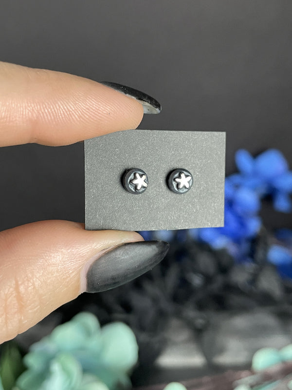 Dainty Star Stud Earrings - 6 pairs left