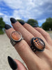 Glowing Sunstone Creeper Ring - Size 6