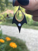 Twin Flame Earrings in Bronze or Silver - 8 pairs available