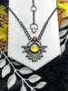 Amber & Carnelian Dawning Necklace