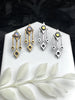 Asteroid Earrings in Bronze or Silver - 8 pairs available