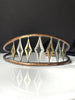 Mixed Metal Starburst Cuff Bracelet