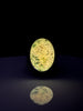 Orange Glowing Quartz Creeper Ring with Volcanic Sand - Size 9
