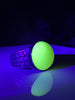 Uranium Glass Creeper Ring - Size 11