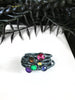 "Technicolor" Stacking Ring Set