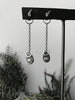 Rain Drop Earrings - Sterling Silver and Flashy Blue Labradorite
