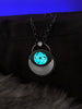 Glowing Atomic Moon Necklace