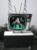 Glowing Sculptural Vintage Television Necklace