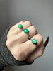 Mint Green Chrysoprase Ring
