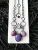 Pink & Purple Mulit-Gemstone Necklace