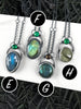 Gemstone Orbit Necklaces